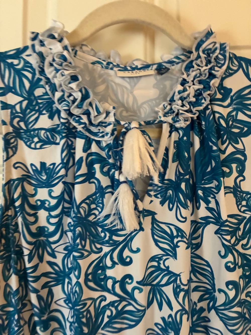 Women’s Cabana Life - Sleeveless Ruffle Dress Sz S - Picture 8 of 12